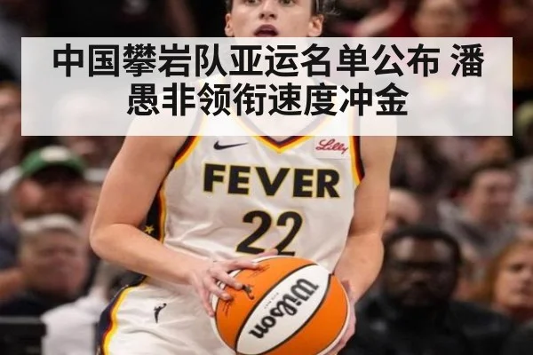 中国攀岩队亚运名单公布 潘愚非领衔速度冲金